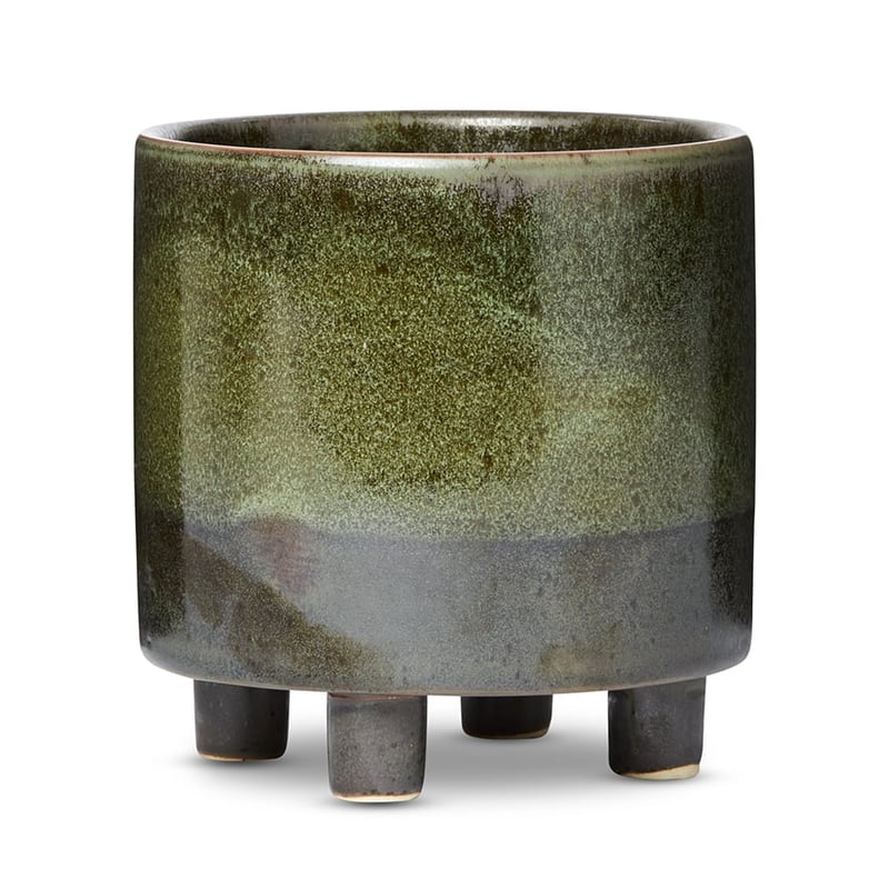 Vola Footed Pot Olive 