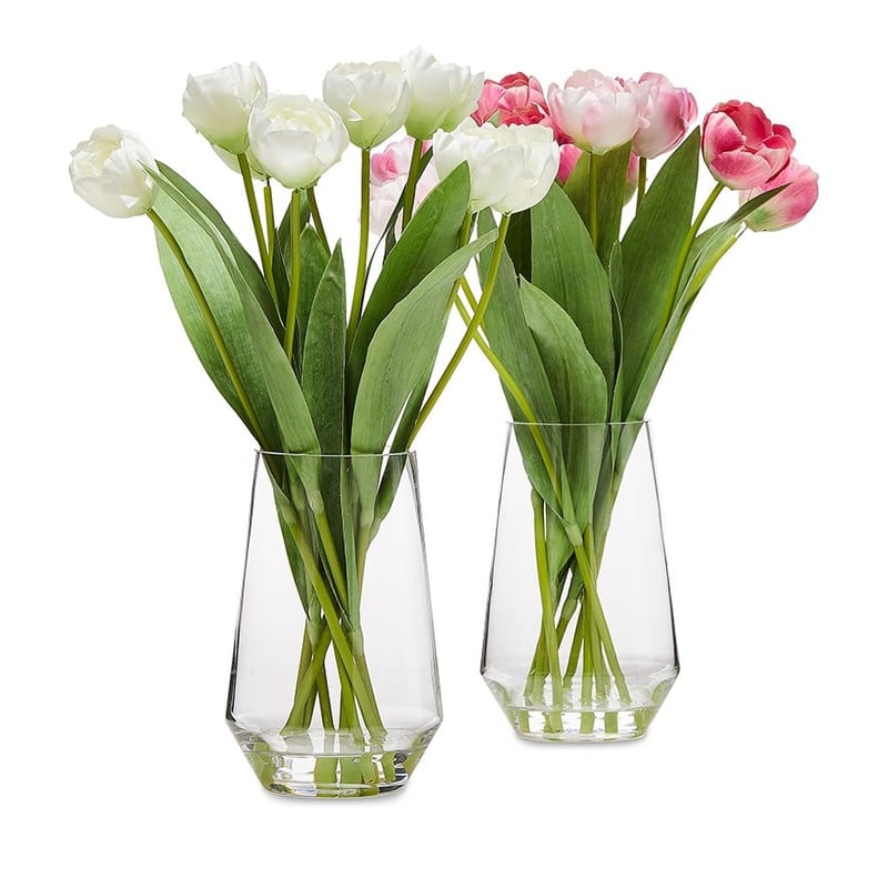 Flowers In Water White Tulips