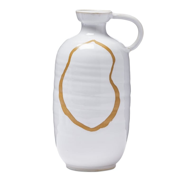 Naples White & Beige Large Vase