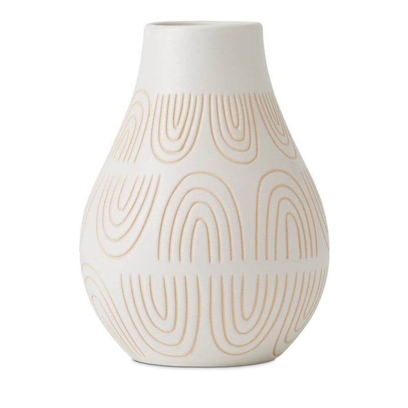 Helios White Large Vase