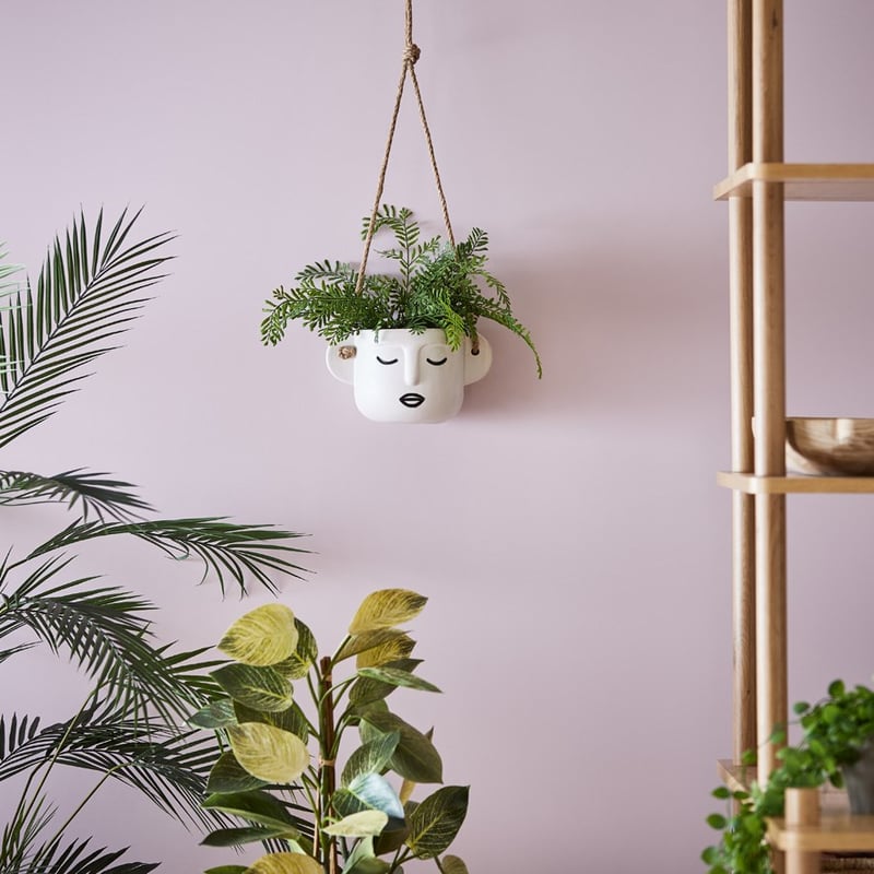 Hanging Decorative Face Pot  