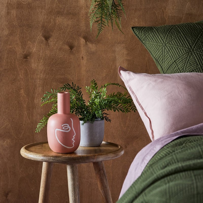 Sketch Pink & White Vase