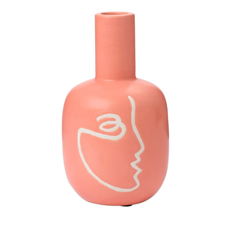 Sketch Pink & White Vase