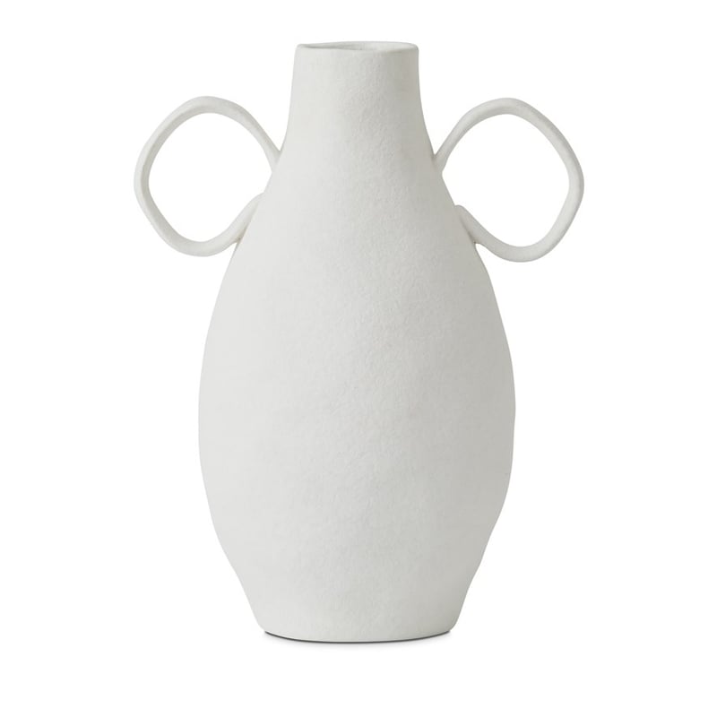 Amphora Thin Circle White Vase 