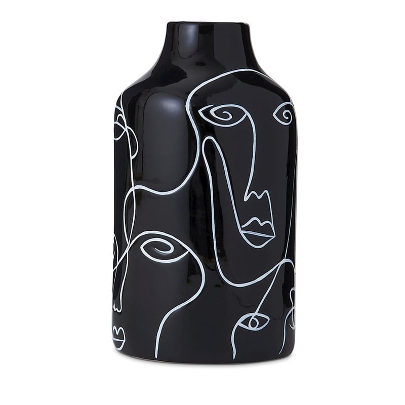 Abstract Black & White Vase 