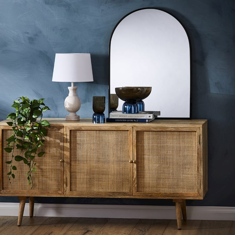 Two Tone Orion Brown & Blue Vase