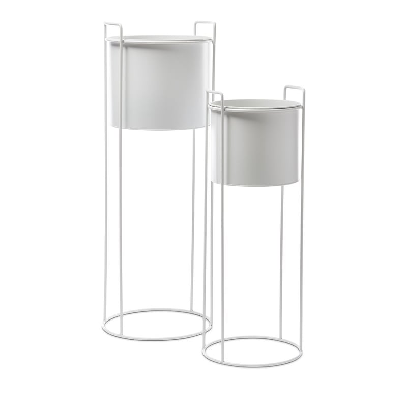 Santana White Plant Stand
