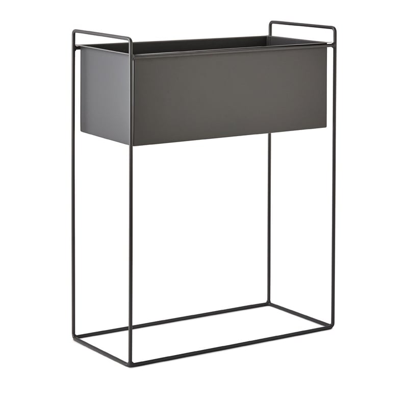 Santana Charcoal Rectangle Plant Stand