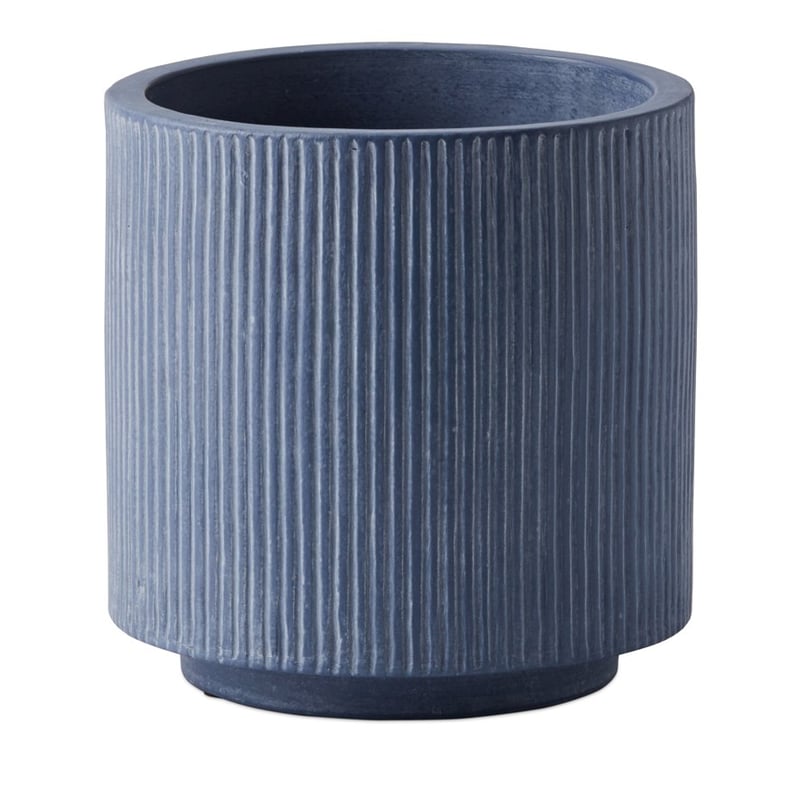 Pleat Denim Pot  