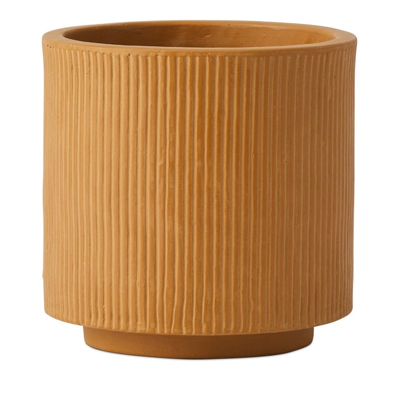 Pleat Mustard Pot 