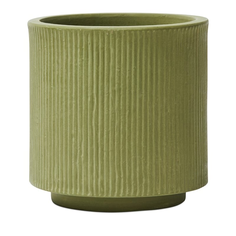 Pleat Olive Pot 