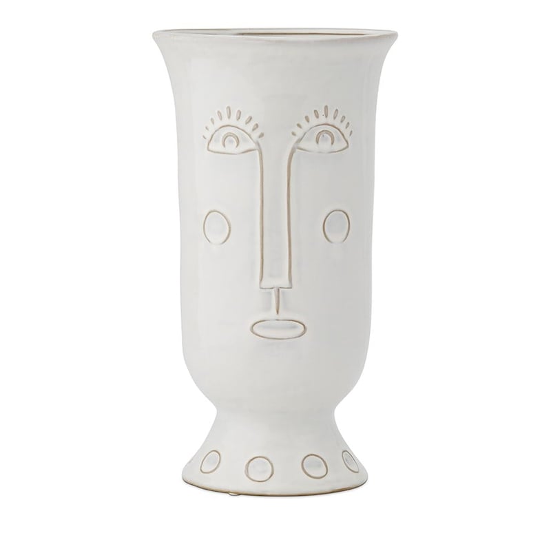 Harpo White Vase  