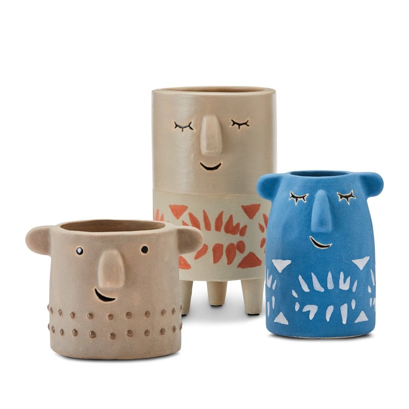 Doro Vase Aztec L10xW9xH13cm Blue 