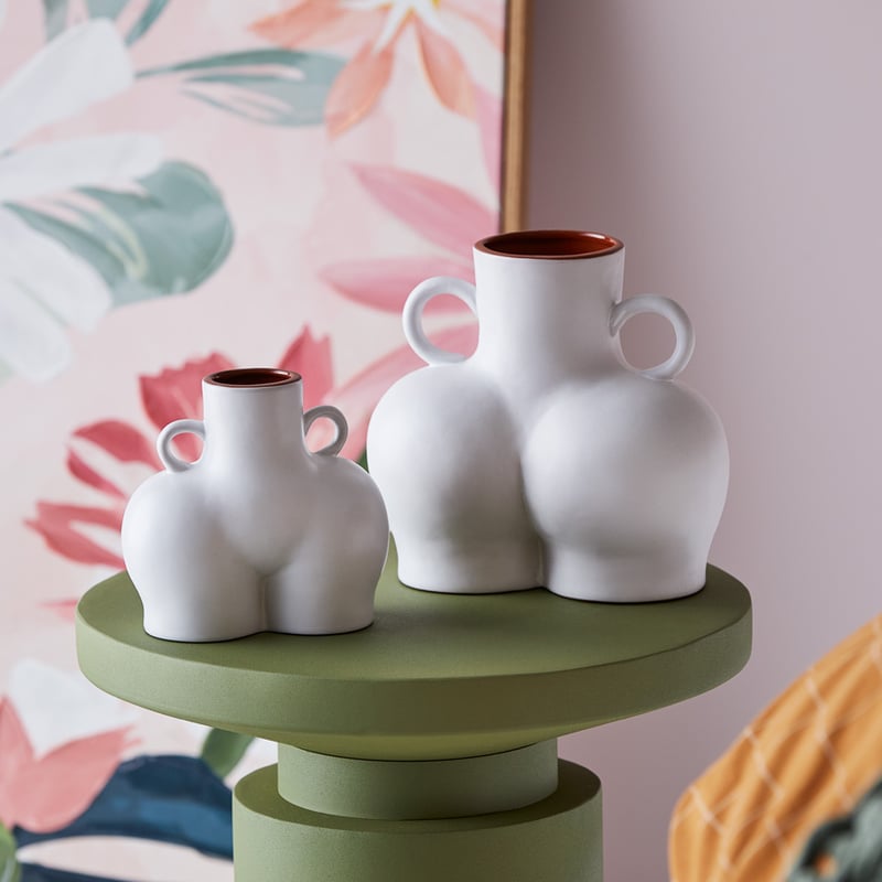 Kimmy White Vase