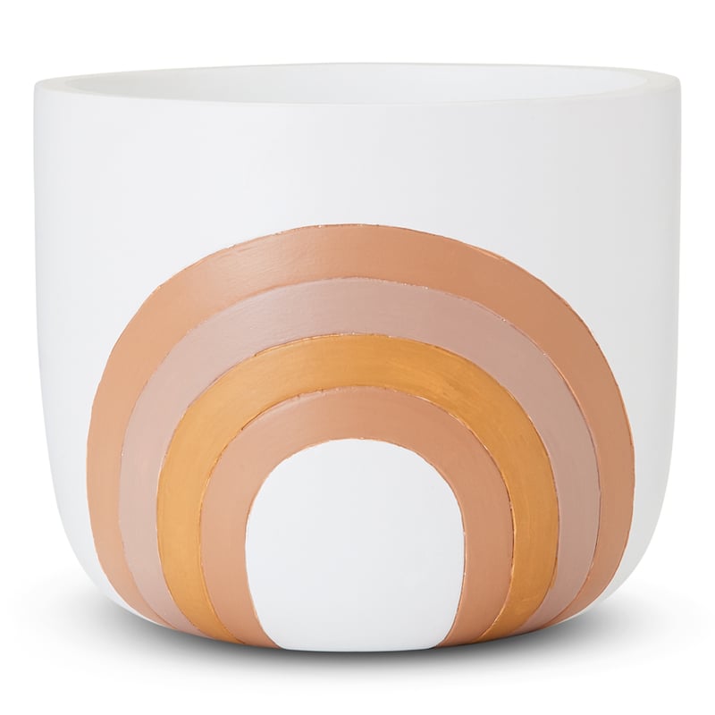 Sun Rise White Rainbow Pot