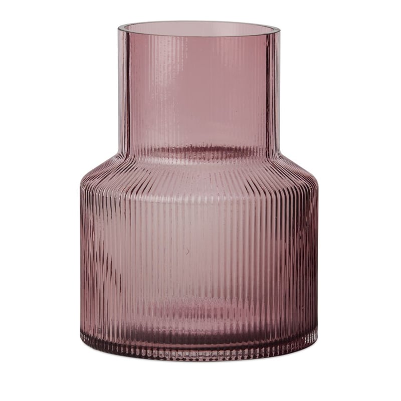 Cubist Glass Rose Vases 