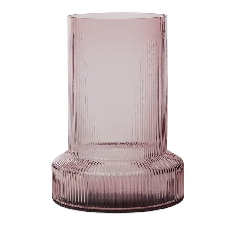 Cubist Glass Rose Vases 