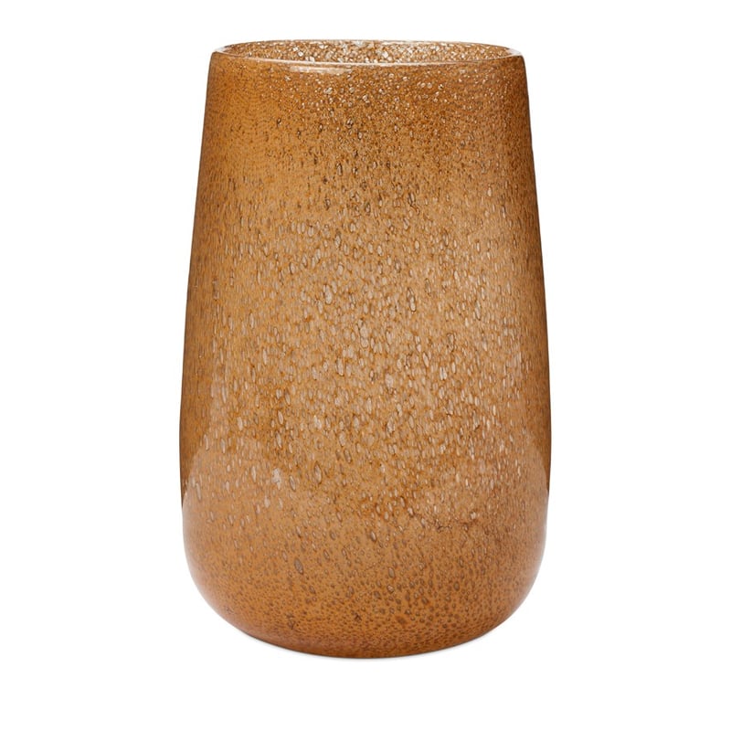 Mother Earth Glass Vase Dia12.5xH18cm Toffee 
