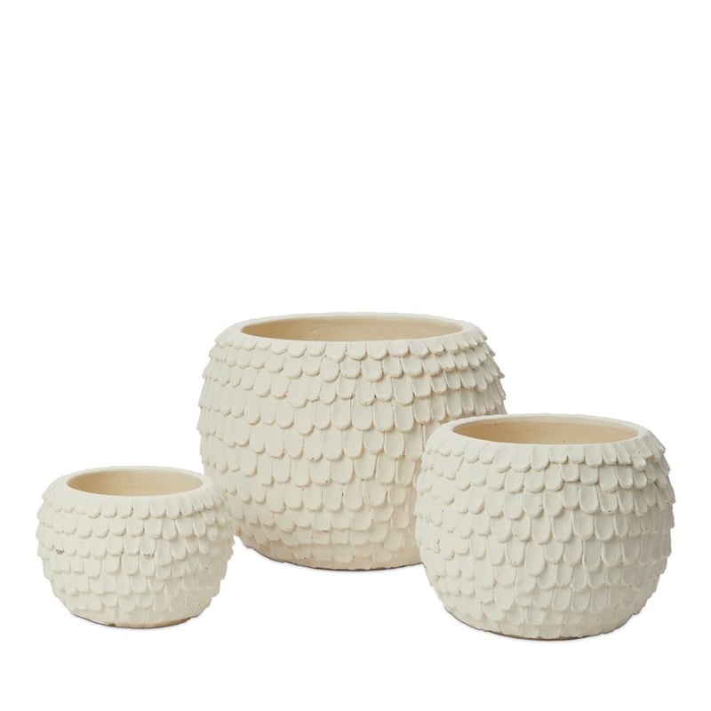 Icarus White Pot 