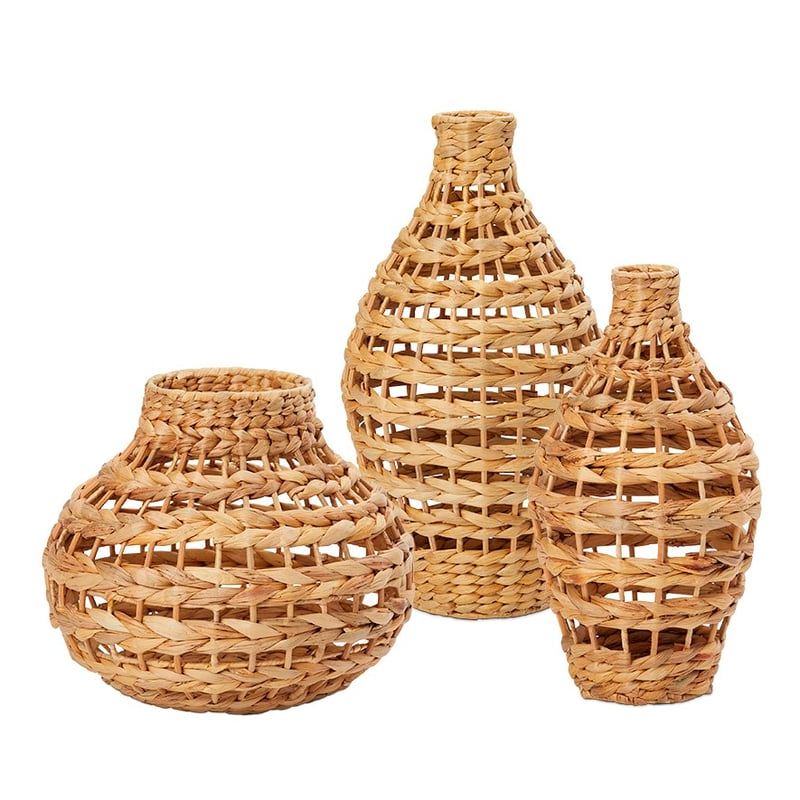 Rimini Woven Vase Short Dia35xH30cm Natural 