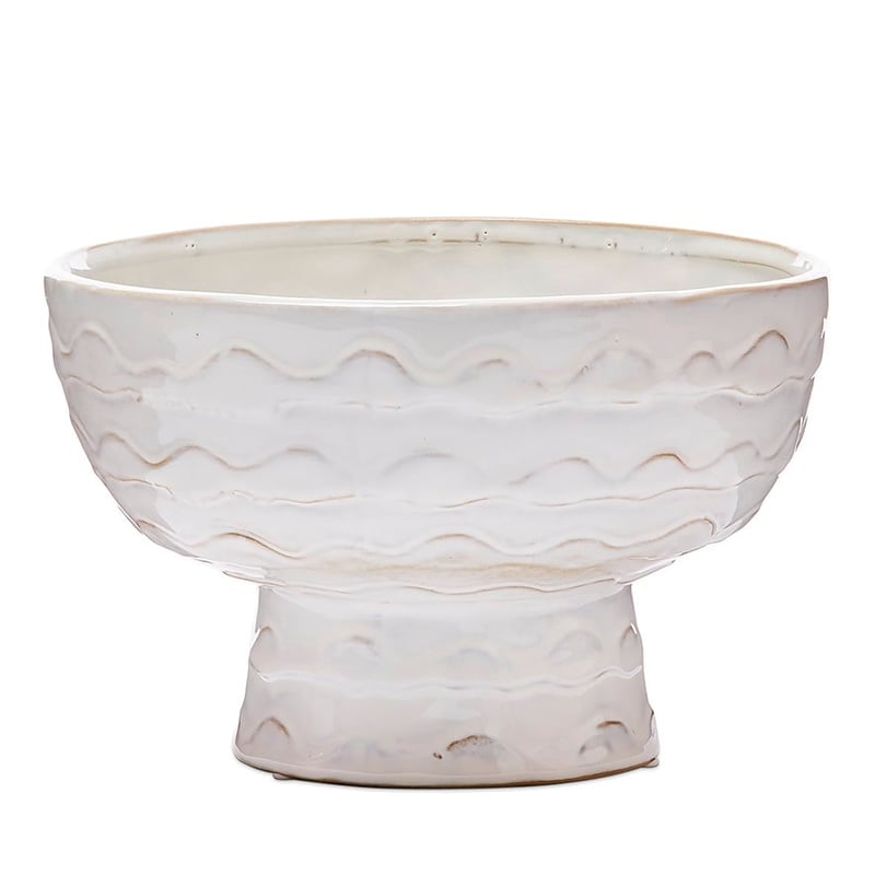 Wave White Vase  
