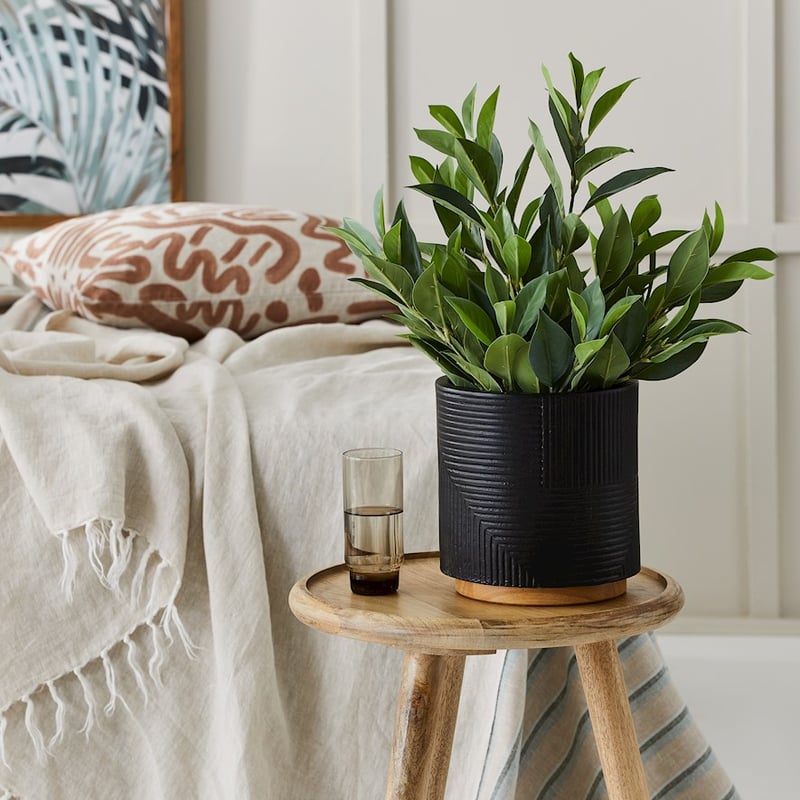 Linear Black Pot
