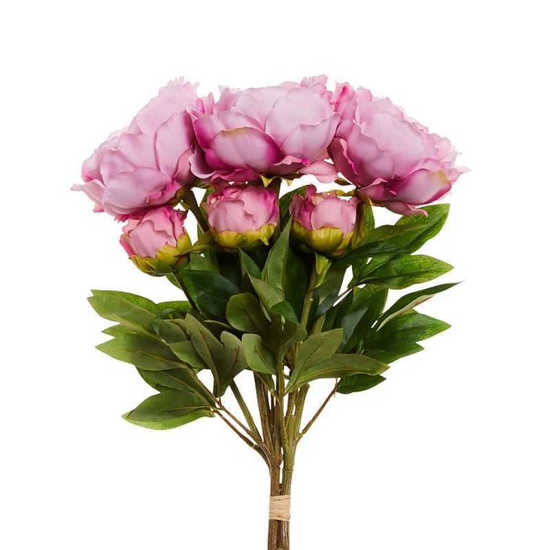 Spring Stems Semi Blown Peony Pink