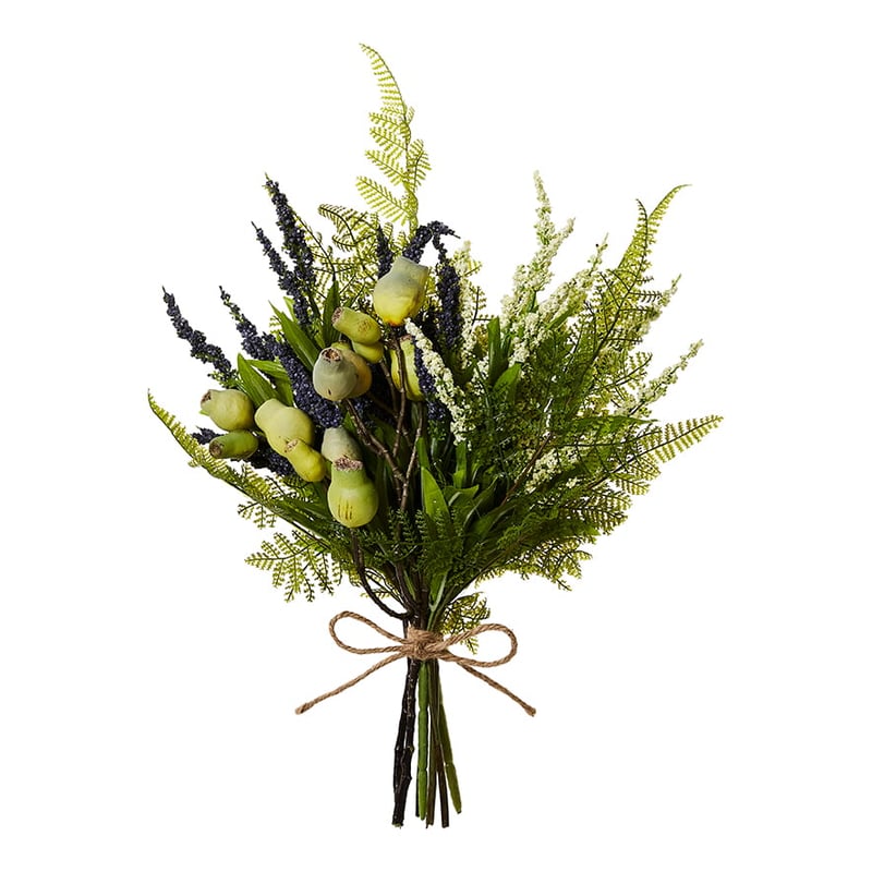 Wild Flower Bunch Dia28xH58cm Green 