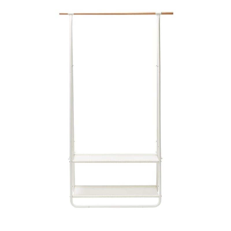 Hamilton Storage Range Garment Rack White 