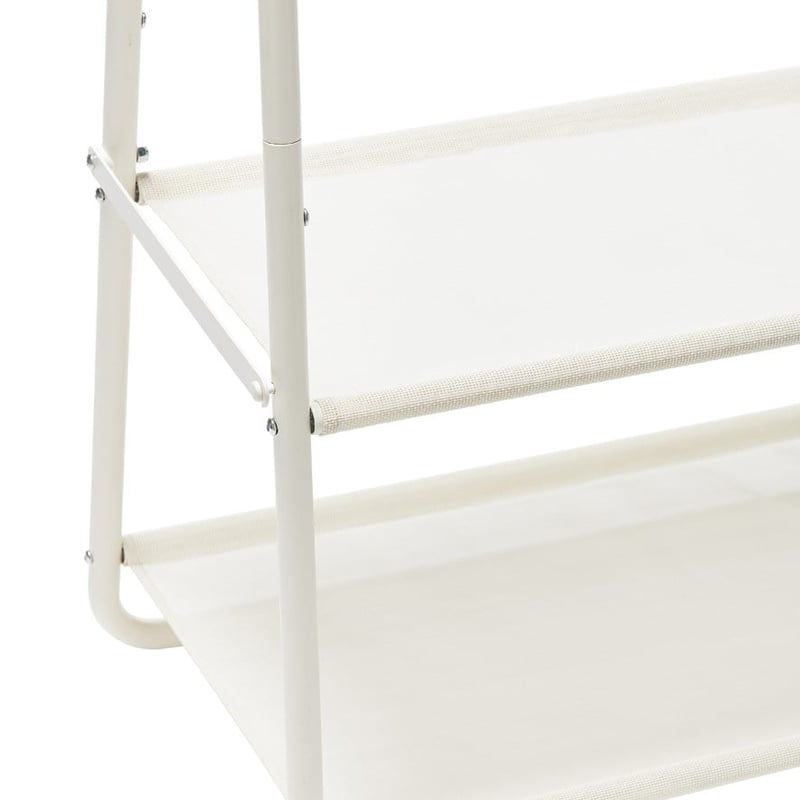 Hamilton Storage Range Garment Rack White 
