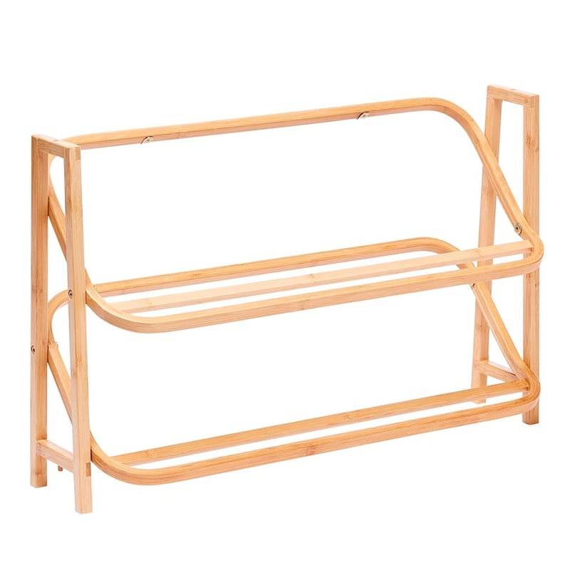 Floyd Storage Range L63xW21xH40cm Bamboo Shoe Rack