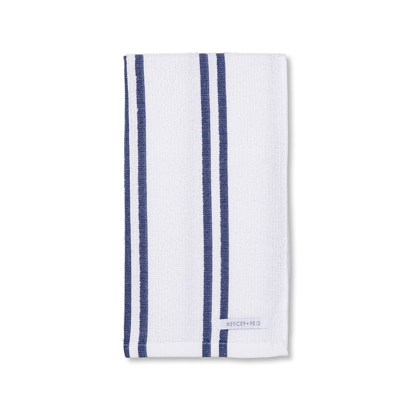 Essential Check Tea Towels Denim