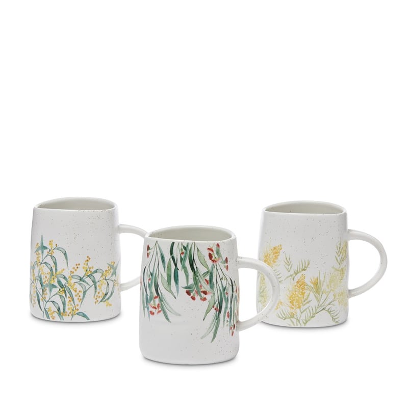 Australian Wild Flowers Wattle Mug 