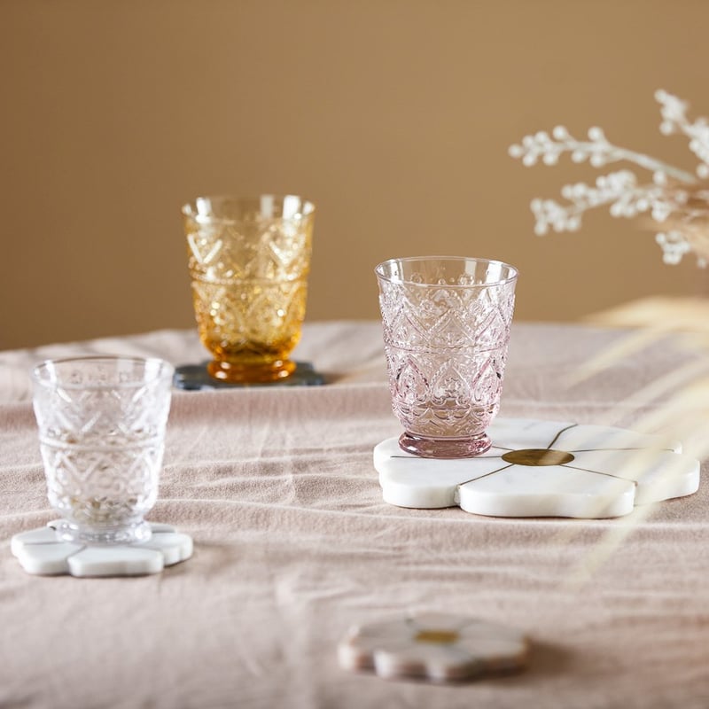 Bombay Pink Glass 2 Pack