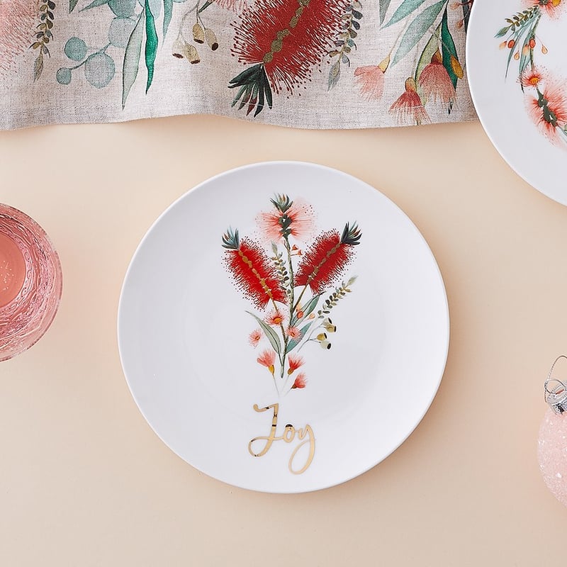 Christmas Servingware Botanical Spring Plate