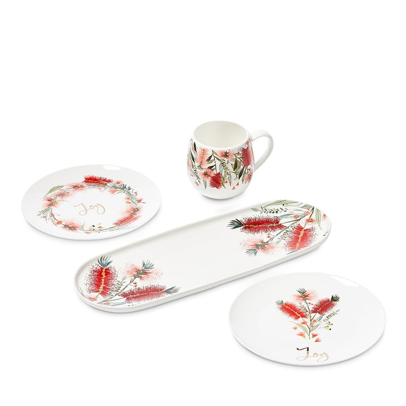 Christmas Servingware Botanical Spring Plate