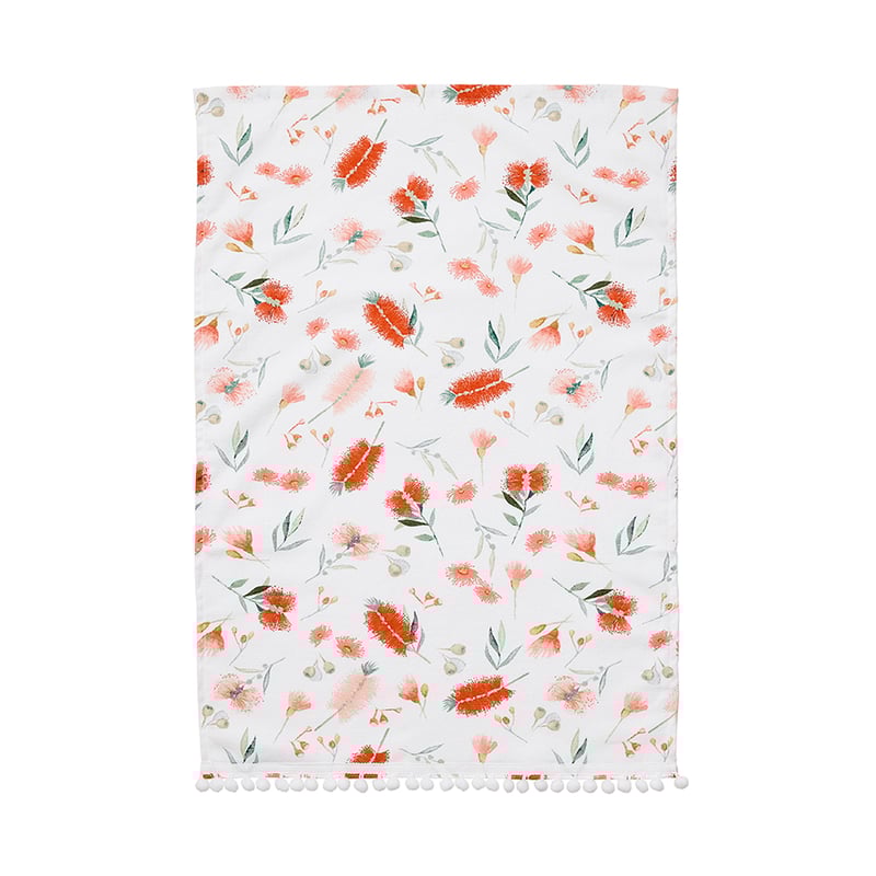 Christmas Botanical Tea Towels Pack of 2
