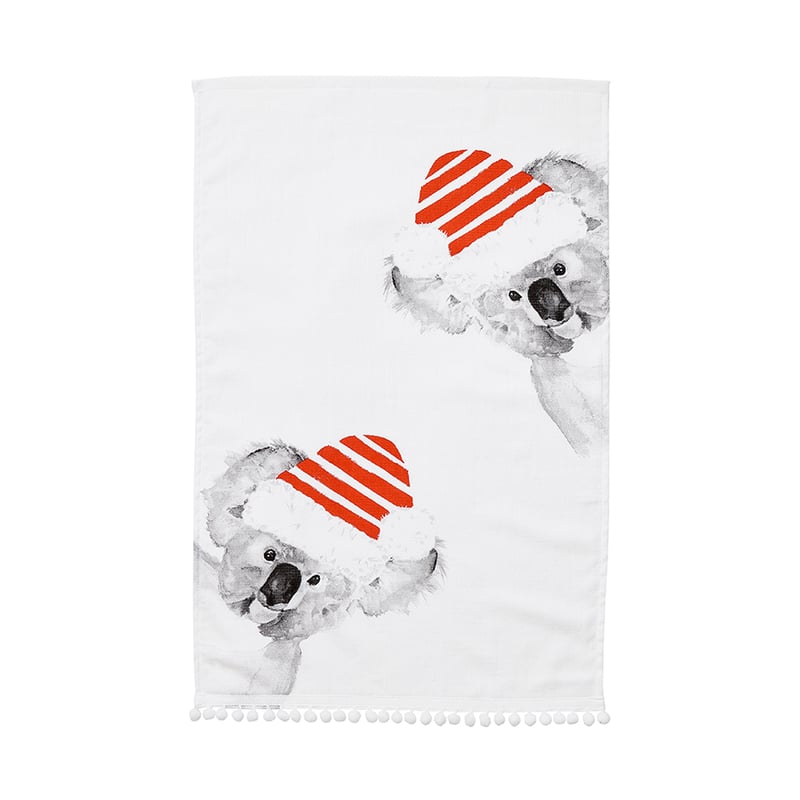 Christmas Koala Tea Towels Pack of 2