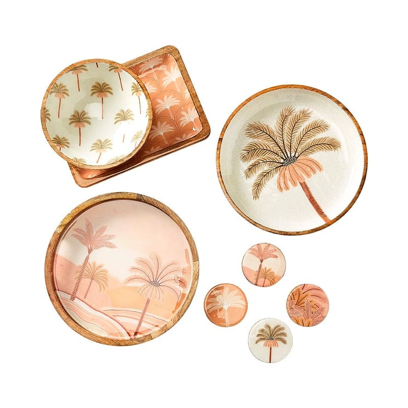 Karina Jambrak Servingware Med Bowl Dia25xH8.5cm Peach Palmeraie 