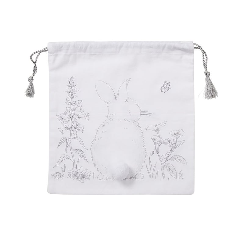 Fleur Harris White & Black Bunny Bag