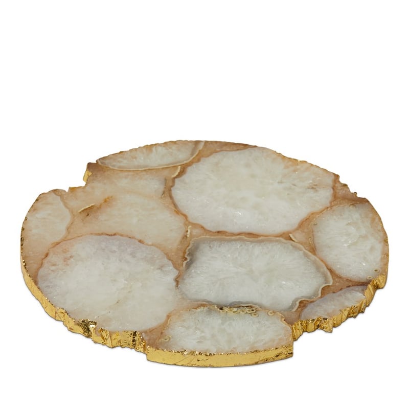 Agate Latte & Gold Board