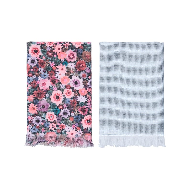 Carrie Floral Tea Towel Pack of 2