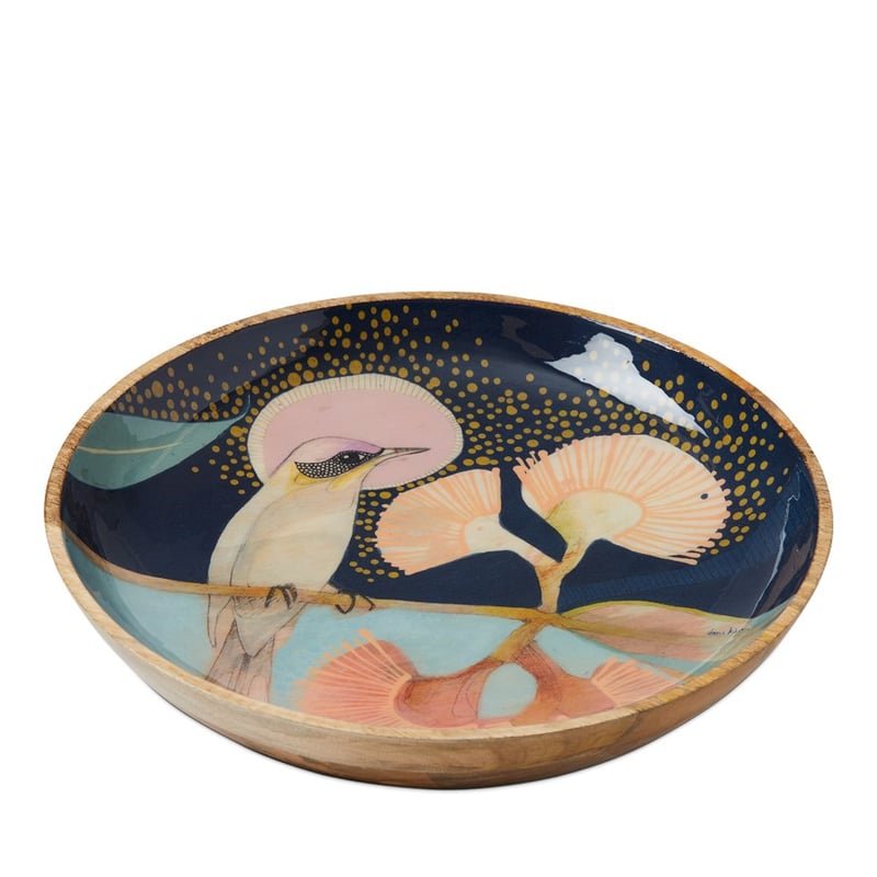 DK Mango Servingware W21 Lrg Bowl Dia35xH5cm Midnight 