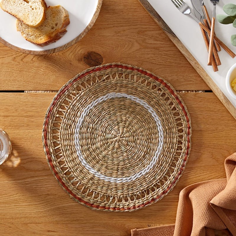 Mali Natural & Terracotta Placemat