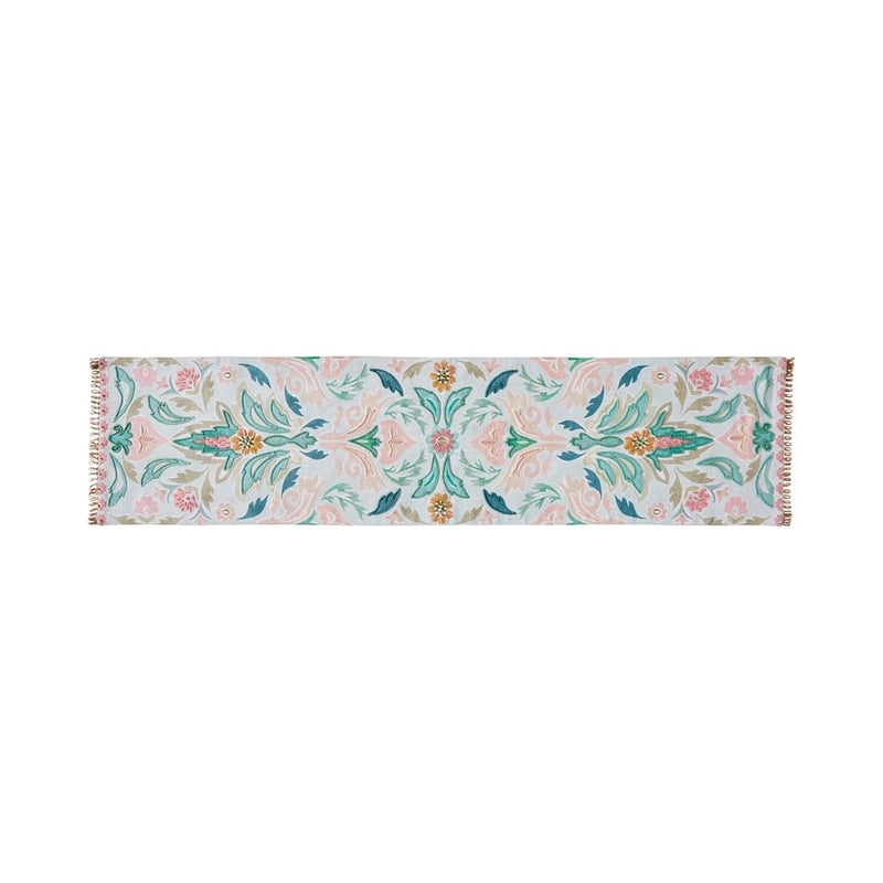 Indian Summer Mint Table Runner 