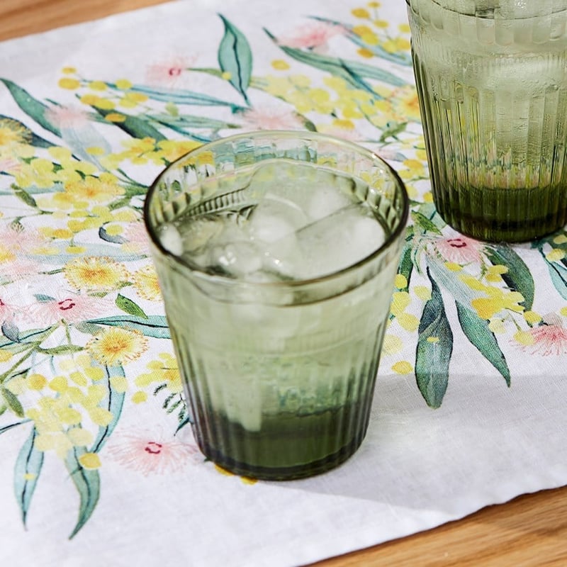Seville Glass Tumbler Dia9xH11cm Green 