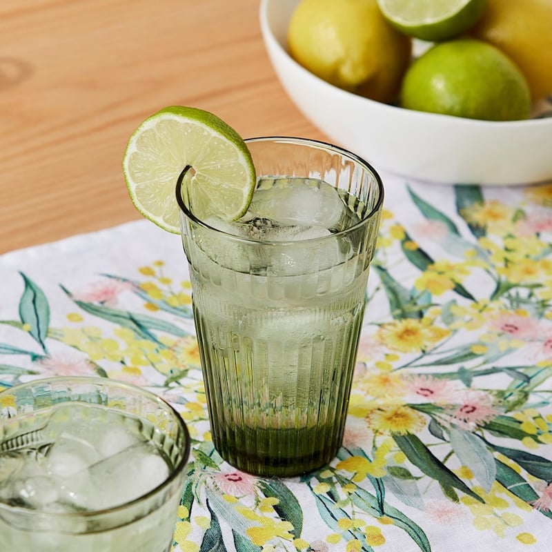 Seville Glass Tumbler Dia9xH11cm Green 