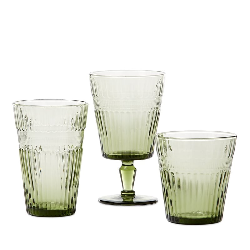 Seville Glass Tumbler Dia9xH11cm Green 