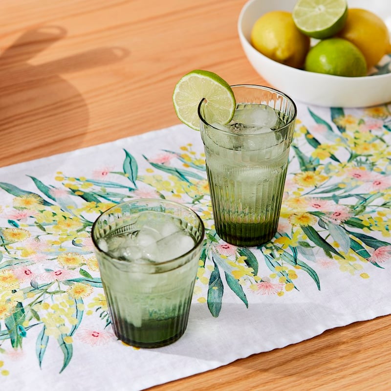 Seville Glass Tumbler Dia9xH11cm Green 