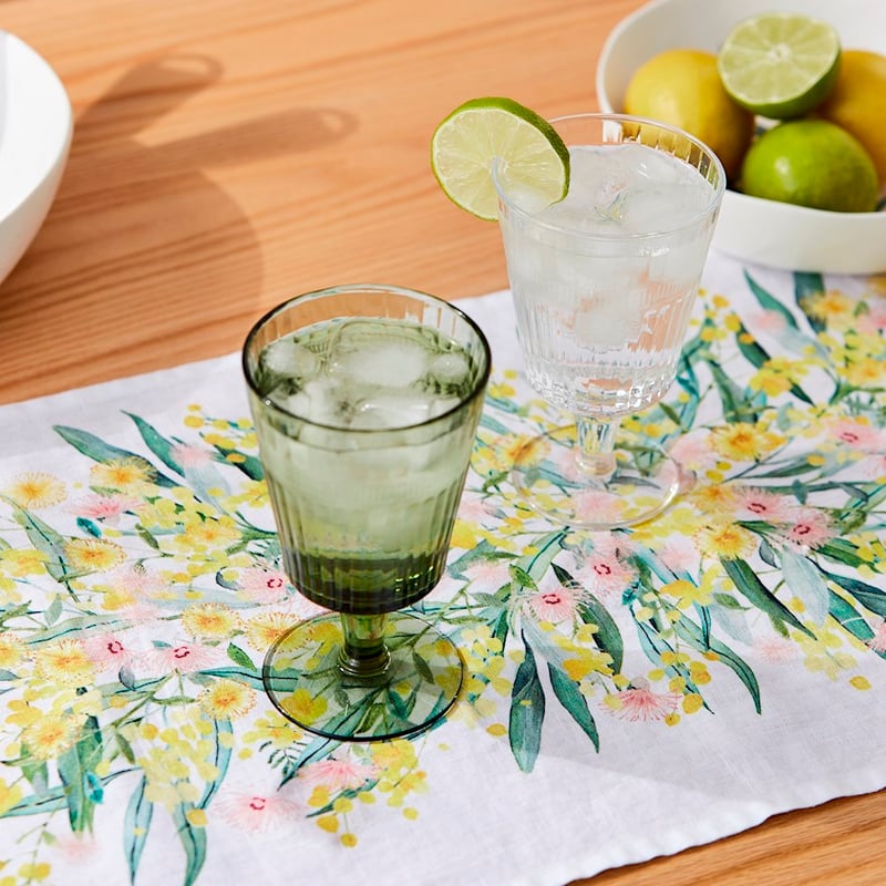 Seville Glass Tumbler Dia9xH11cm Green 